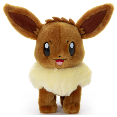 official Pokemon plush Eevee i Choose you +/- 24cm (long) Takara tomy